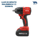 Llave de Impacto Inalámbrica 1/2 - 850NM BL