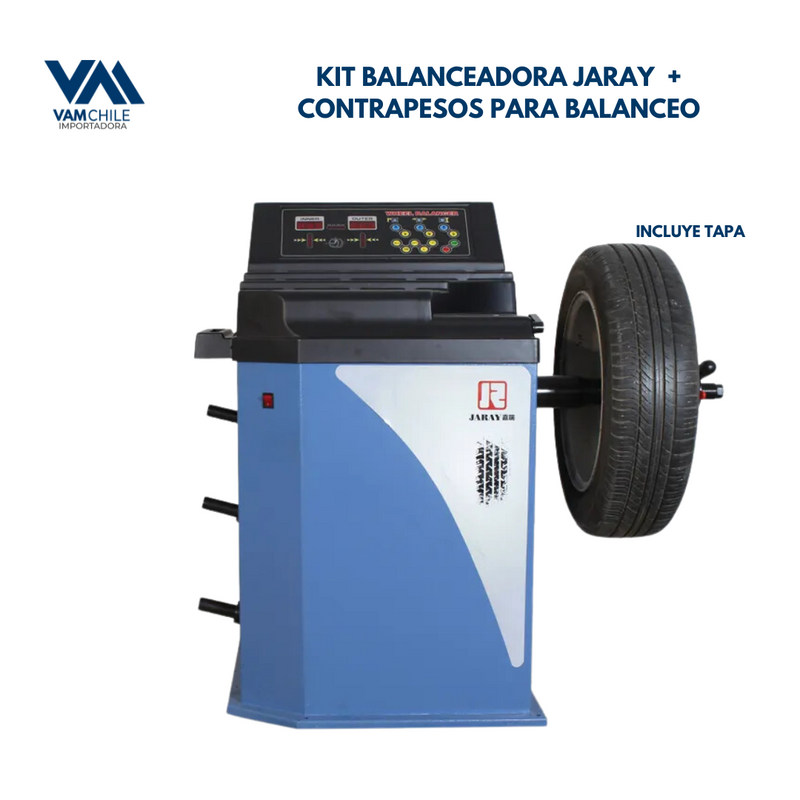 Pack Balanceadora JARAY + Kit Inicial de Contrapesos