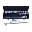 Juego de Dados  3/4 Trabajo Pesado - 20 Piezas YATO