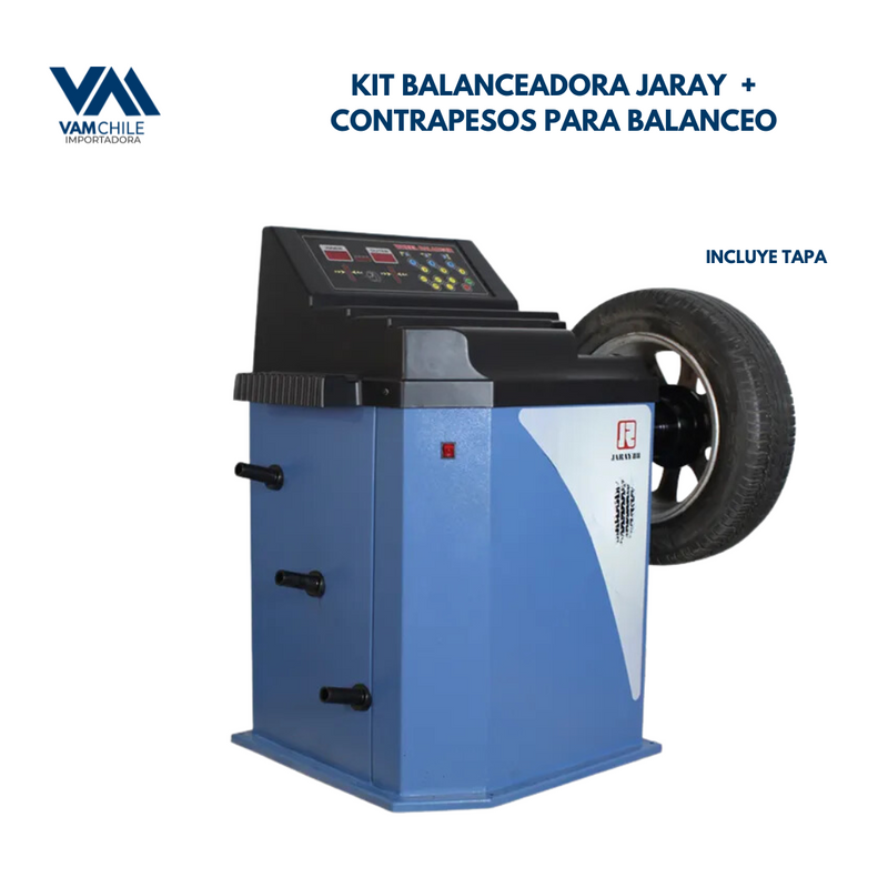Pack Balanceadora JARAY + Kit Inicial de Contrapesos