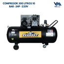 Compresor 300 Litros 10 BAR -3HP -220V