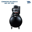 Compresor 300 Litros 10 BAR -3HP -220V
