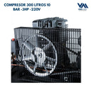 Compresor 300 Litros 10 BAR -3HP -220V