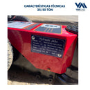 Gata Neumática-Hidráulica 25/50 Toneladas