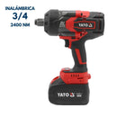 Llave de Impacto Inalámbrica 3/4 - 2400NM + 1 Bat 6Ah