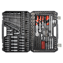 Juego de Dados 216 Piezas  1/4 ", 3/8" Y 1/2