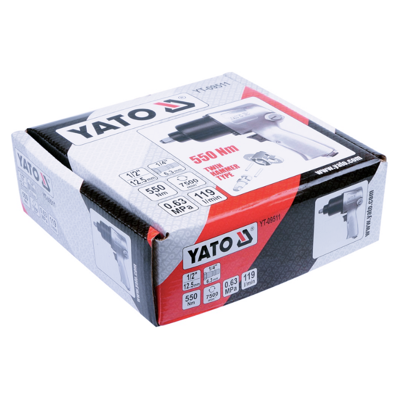 Llave de Impacto Neumática 1/2 550 NM YATO