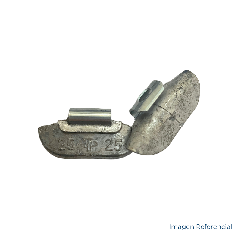 Contrapesos para llantas de fierro 25gr